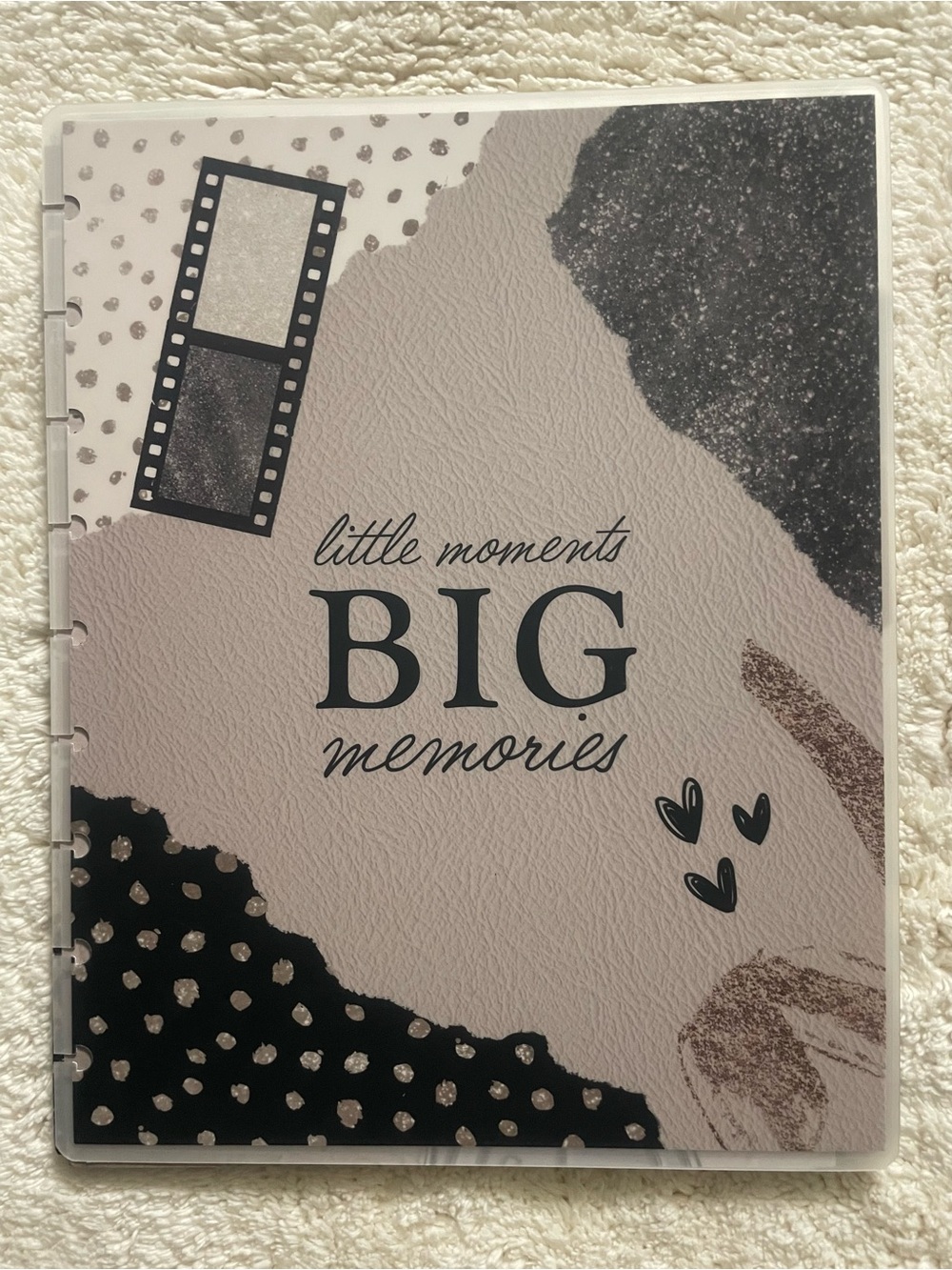 Rongrong Memory Keeping Planner Covers & 12 Monthly Dividers Classic